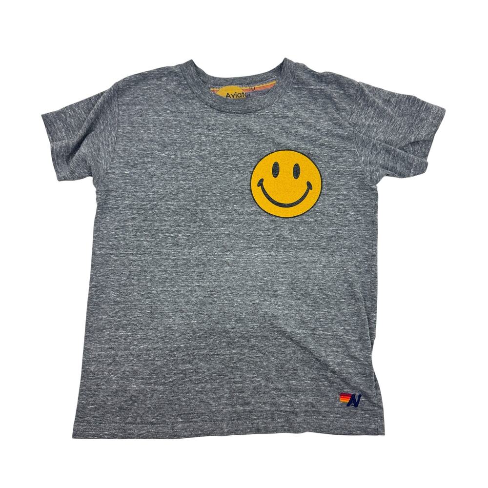 Aviator Nation Kids Smiley Face Tee